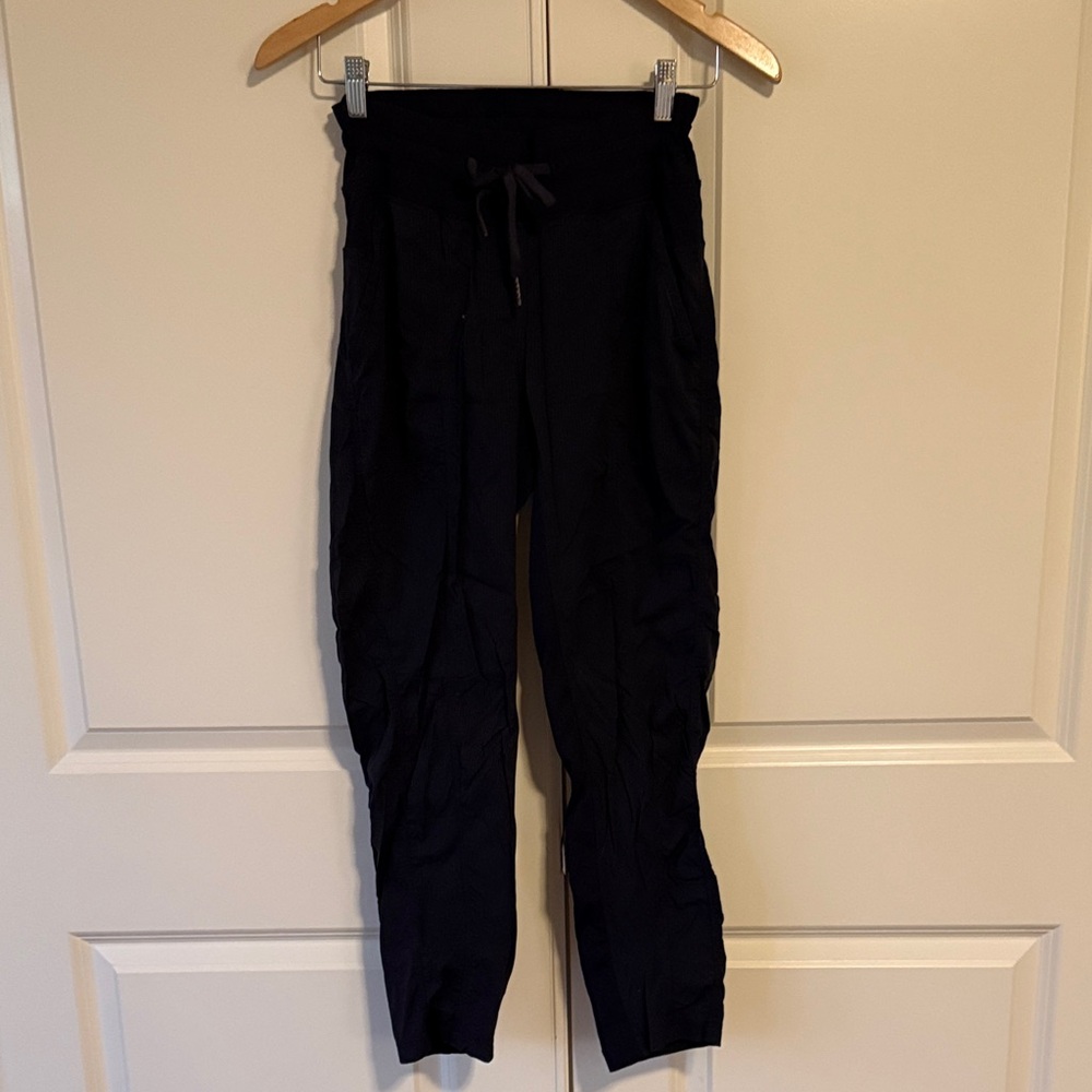 Lululemon navy blue dance studio cropped pants